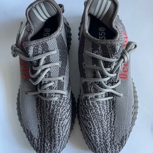 Adidas Mens Yeezy Boost 350 V2 AH2203 Beluga 2.0 - Size 8.5 grey sneakers shoes